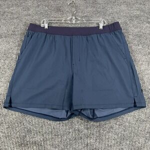 Public Rec Shorts Mens Size 40 Blue Casual Active Workout Comfort Drawstrings
